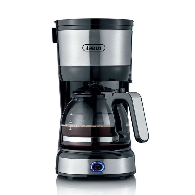 Gevi 4Cup One Button Drip Coffee Maker & Reviews Wayfair.ca